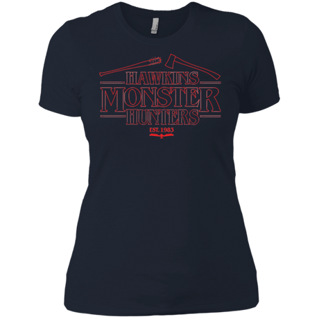T-Shirts Midnight Navy / X-Small Hawkins Monster Hunters Women's Premium T-Shirt
