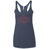 T-Shirts Vintage Navy / X-Small Hawkins Monster Hunters Women's Triblend Racerback Tank