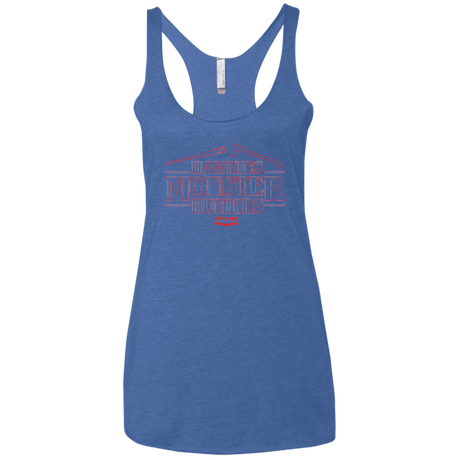 T-Shirts Vintage Royal / X-Small Hawkins Monster Hunters Women's Triblend Racerback Tank