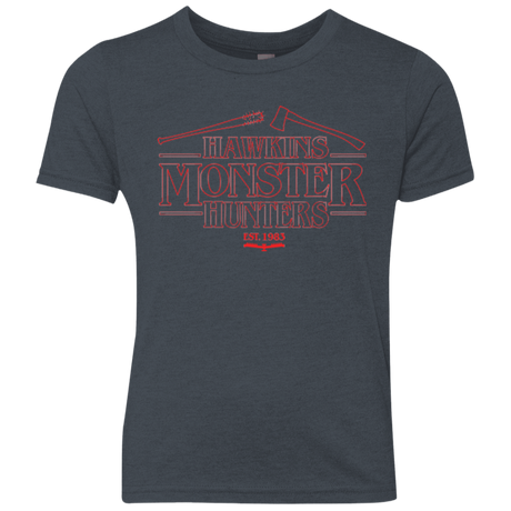 T-Shirts Vintage Navy / YXS Hawkins Monster Hunters Youth Triblend T-Shirt