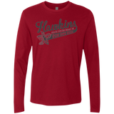 T-Shirts Cardinal / Small Hawkins Role Playing Tournament Men's Premium Long Sleeve