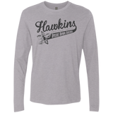 T-Shirts Heather Grey / Small Hawkins Role Playing Tournament Men's Premium Long Sleeve
