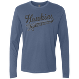 T-Shirts Indigo / Small Hawkins Role Playing Tournament Men's Premium Long Sleeve