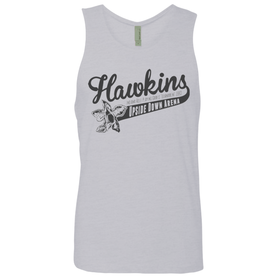 T-Shirts Heather Grey / Small Hawkins Role Playing Tournament Men's Premium Tank Top