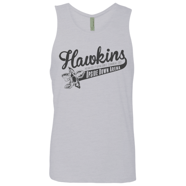T-Shirts Heather Grey / Small Hawkins Role Playing Tournament Men's Premium Tank Top