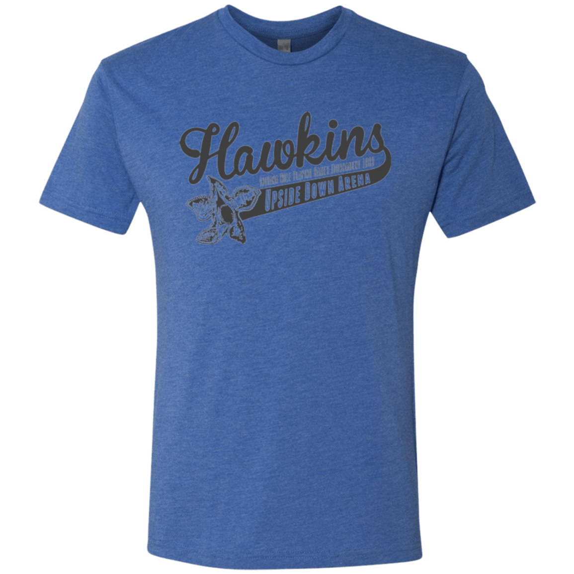 T-Shirts Vintage Royal / Small Hawkins Role Playing Tournament Men's Triblend T-Shirt