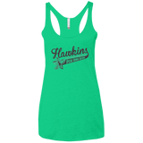 T-Shirts Envy / X-Small Hawkins Role Playing Tournament Women's Triblend Racerback Tank
