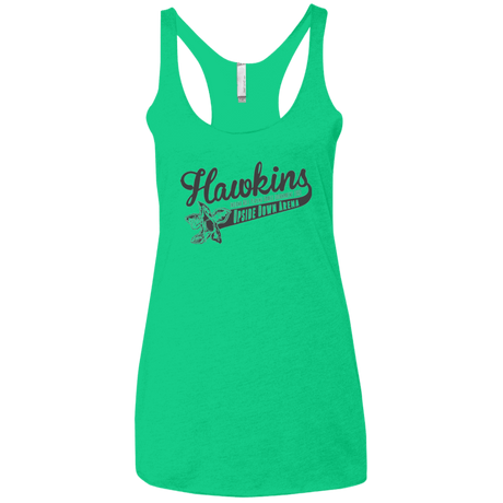 T-Shirts Envy / X-Small Hawkins Role Playing Tournament Women's Triblend Racerback Tank