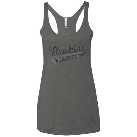 T-Shirts Premium Heather / X-Small Hawkins Role Playing Tournament Women's Triblend Racerback Tank