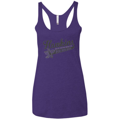 T-Shirts Purple / X-Small Hawkins Role Playing Tournament Women's Triblend Racerback Tank