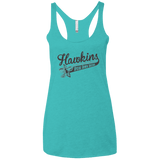 T-Shirts Tahiti Blue / X-Small Hawkins Role Playing Tournament Women's Triblend Racerback Tank
