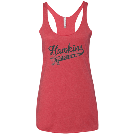 T-Shirts Vintage Red / X-Small Hawkins Role Playing Tournament Women's Triblend Racerback Tank