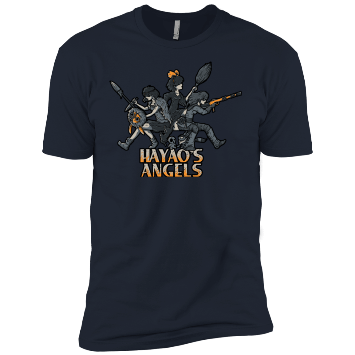 T-Shirts Midnight Navy / YXS HAYAOS-ANGELS Boys Premium T-Shirt