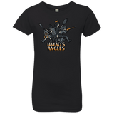 T-Shirts Black / YXS HAYAOS-ANGELS Girls Premium T-Shirt