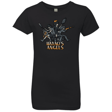 T-Shirts Black / YXS HAYAOS-ANGELS Girls Premium T-Shirt