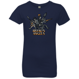 T-Shirts Midnight Navy / YXS HAYAOS-ANGELS Girls Premium T-Shirt