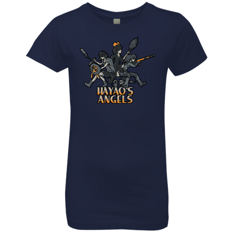 T-Shirts Midnight Navy / YXS HAYAOS-ANGELS Girls Premium T-Shirt