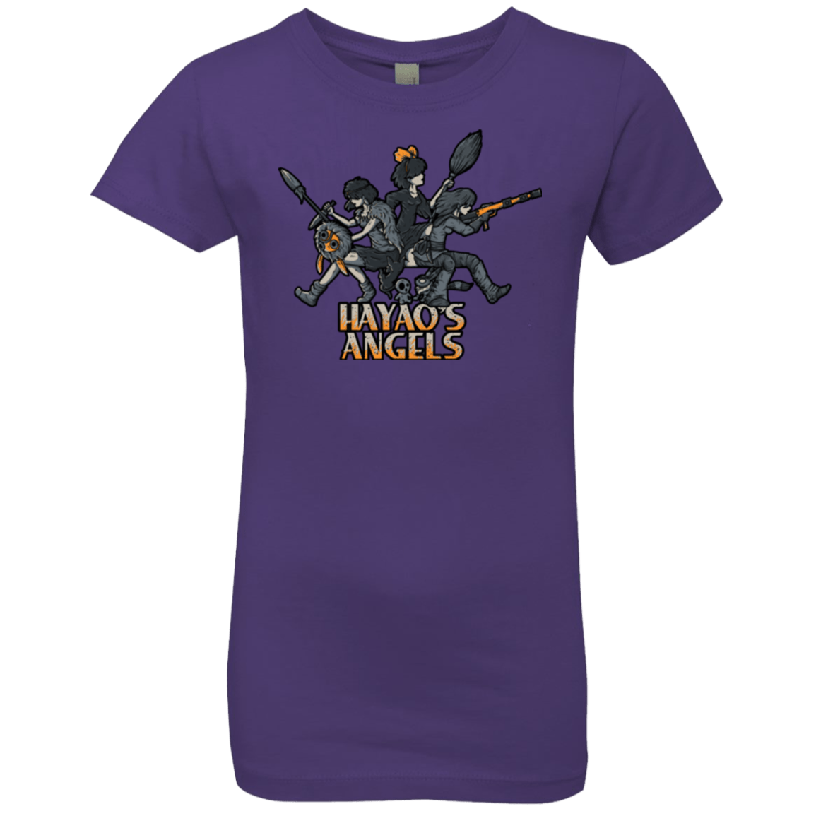 T-Shirts Purple Rush / YXS HAYAOS-ANGELS Girls Premium T-Shirt