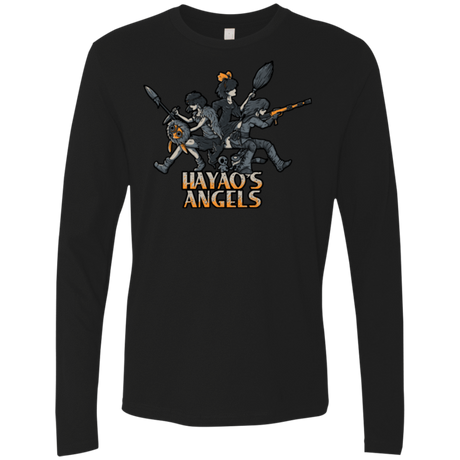 T-Shirts Black / Small HAYAOS-ANGELS Men's Premium Long Sleeve
