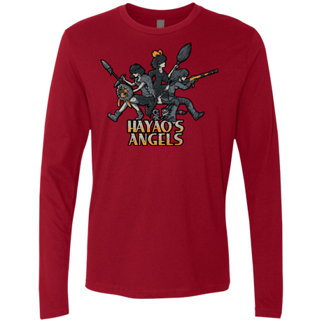 T-Shirts Cardinal / Small HAYAOS-ANGELS Men's Premium Long Sleeve