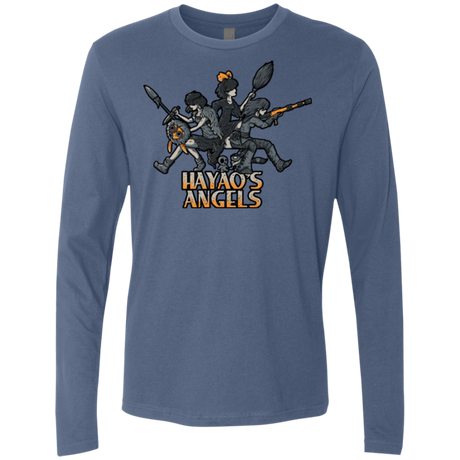 T-Shirts Indigo / Small HAYAOS-ANGELS Men's Premium Long Sleeve