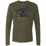 T-Shirts Military Green / Small HAYAOS-ANGELS Men's Premium Long Sleeve