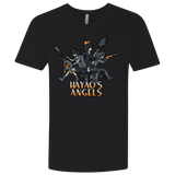 T-Shirts Black / X-Small HAYAOS-ANGELS Men's Premium V-Neck