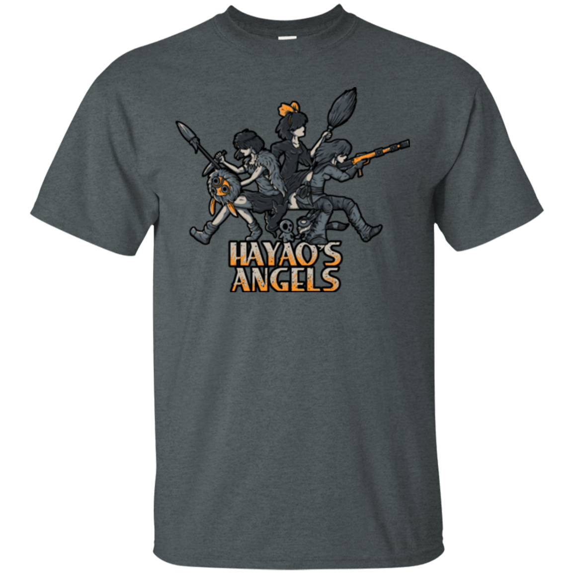 T-Shirts Dark Heather / Small HAYAOS-ANGELS T-Shirt