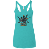 T-Shirts Tahiti Blue / X-Small HAYAOS-ANGELS Women's Triblend Racerback Tank