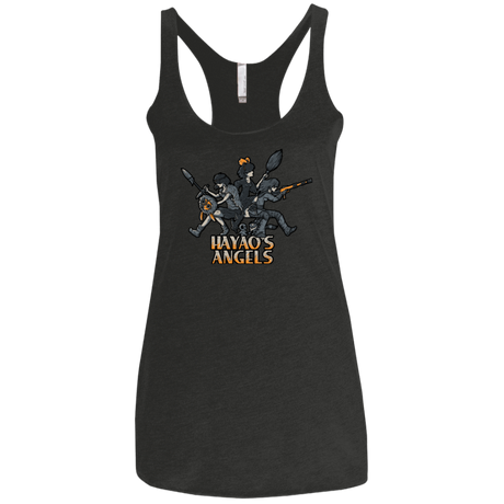 T-Shirts Vintage Black / X-Small HAYAOS-ANGELS Women's Triblend Racerback Tank
