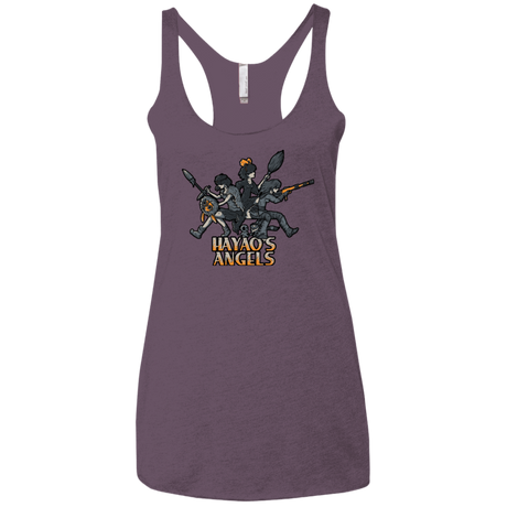 T-Shirts Vintage Purple / X-Small HAYAOS-ANGELS Women's Triblend Racerback Tank