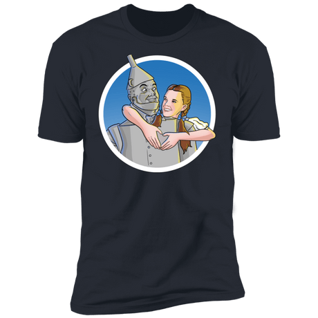 T-Shirts Indigo / S He Has A Heart Men's Premium T-Shirt