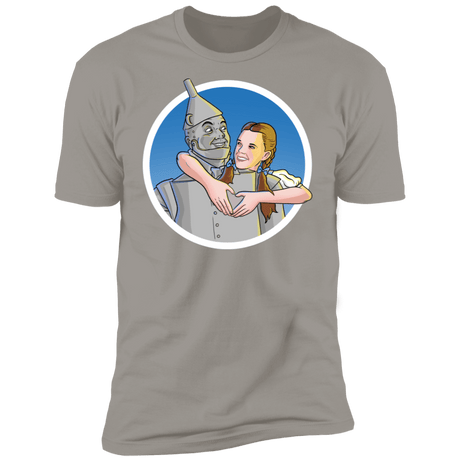 T-Shirts Light Grey / S He Has A Heart Men's Premium T-Shirt