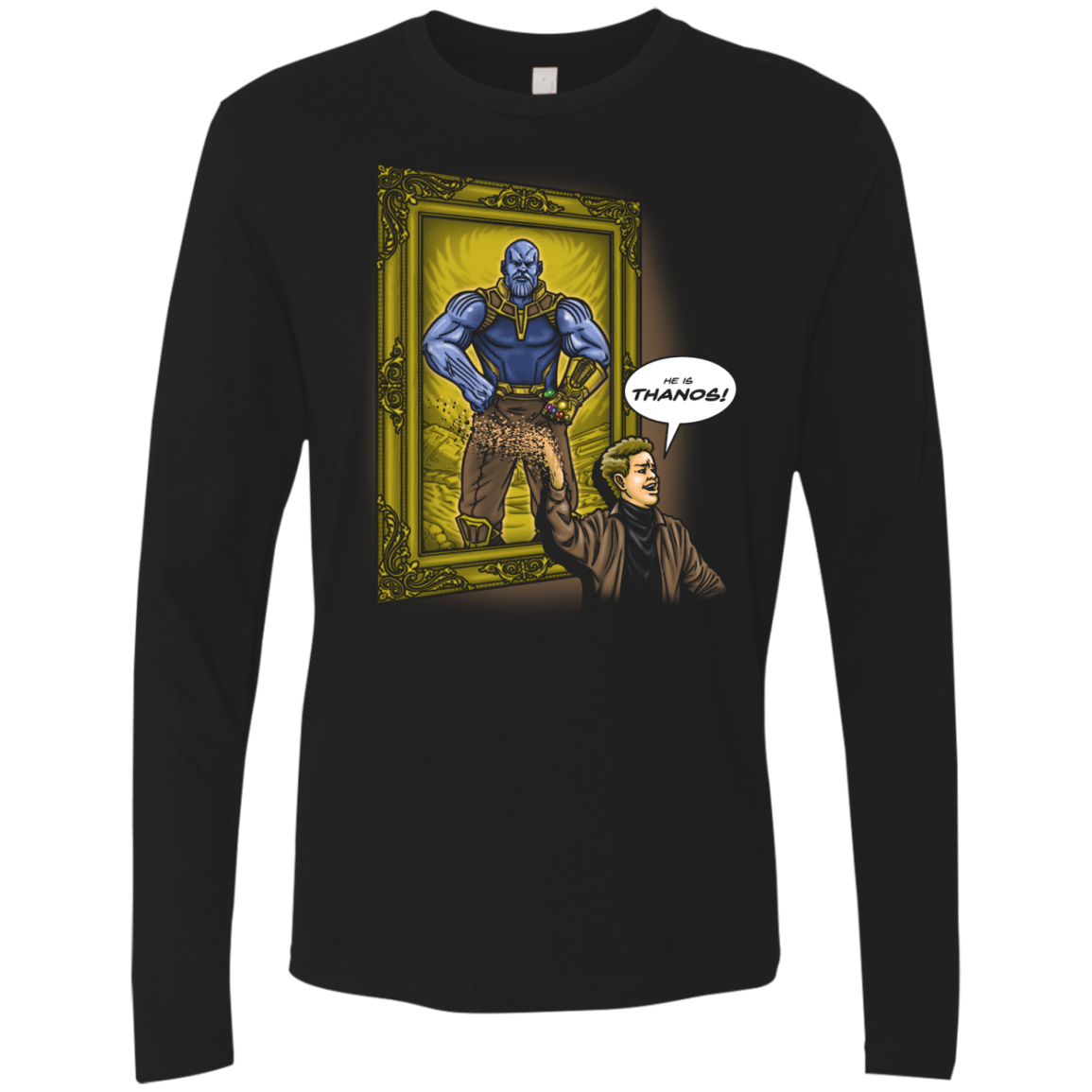 He is Thanos Men's Premium Long Sleeve