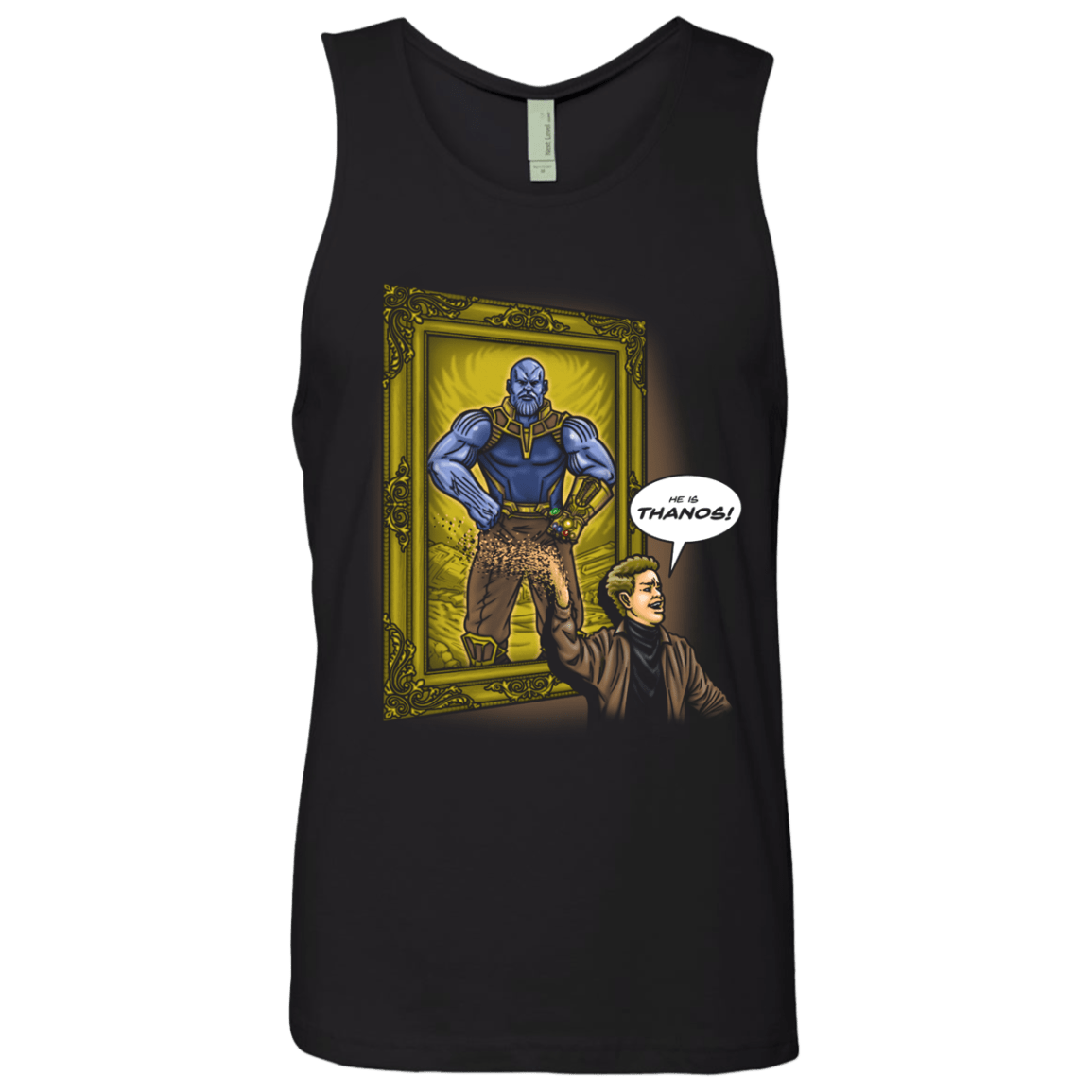 He is Thanos Men's Premium Tank Top