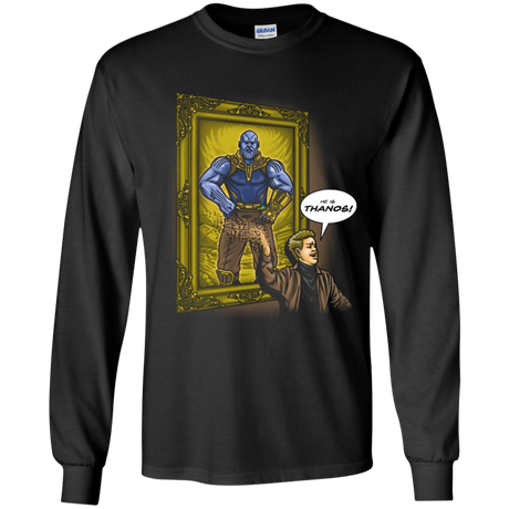 T-Shirts Black / YS He is Thanos Youth Long Sleeve T-Shirt