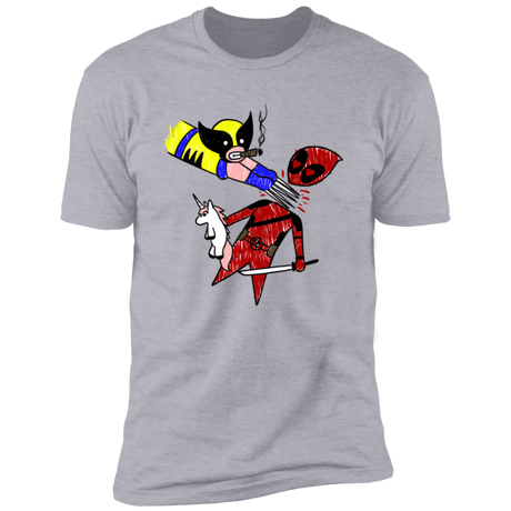 T-Shirts Heather Grey / S He Loves Me Men's Premium T-Shirt