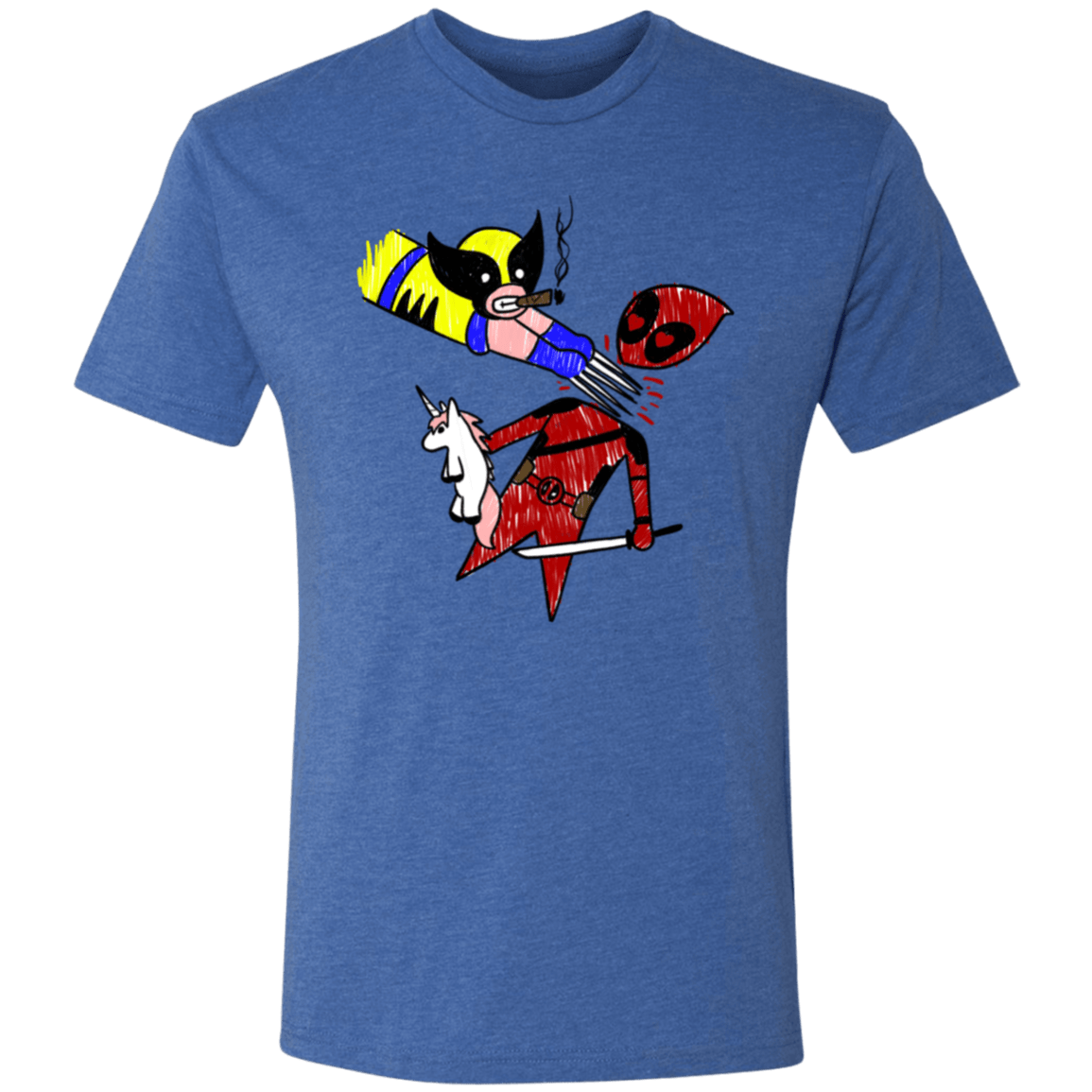 T-Shirts Vintage Royal / S He Loves Me Men's Triblend T-Shirt