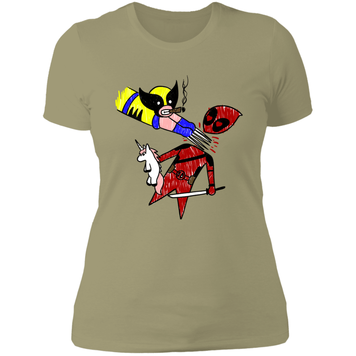 T-Shirts Light Olive / S He Loves Me Women's Premium T-Shirt