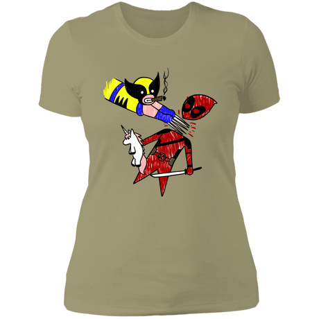 T-Shirts Light Olive / S He Loves Me Women's Premium T-Shirt