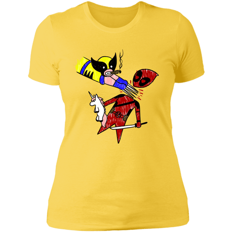 T-Shirts Vibrant Yellow / S He Loves Me Women's Premium T-Shirt