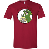 T-Shirts Cardinal Red / S He Man and Battlecat Men's Semi-Fitted Softstyle