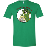 T-Shirts Heather Irish Green / S He Man and Battlecat Men's Semi-Fitted Softstyle