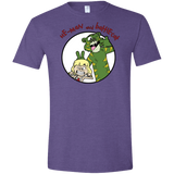 T-Shirts Heather Purple / S He Man and Battlecat Men's Semi-Fitted Softstyle