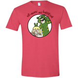 T-Shirts Heather Red / S He Man and Battlecat Men's Semi-Fitted Softstyle