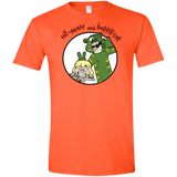 T-Shirts Orange / S He Man and Battlecat Men's Semi-Fitted Softstyle