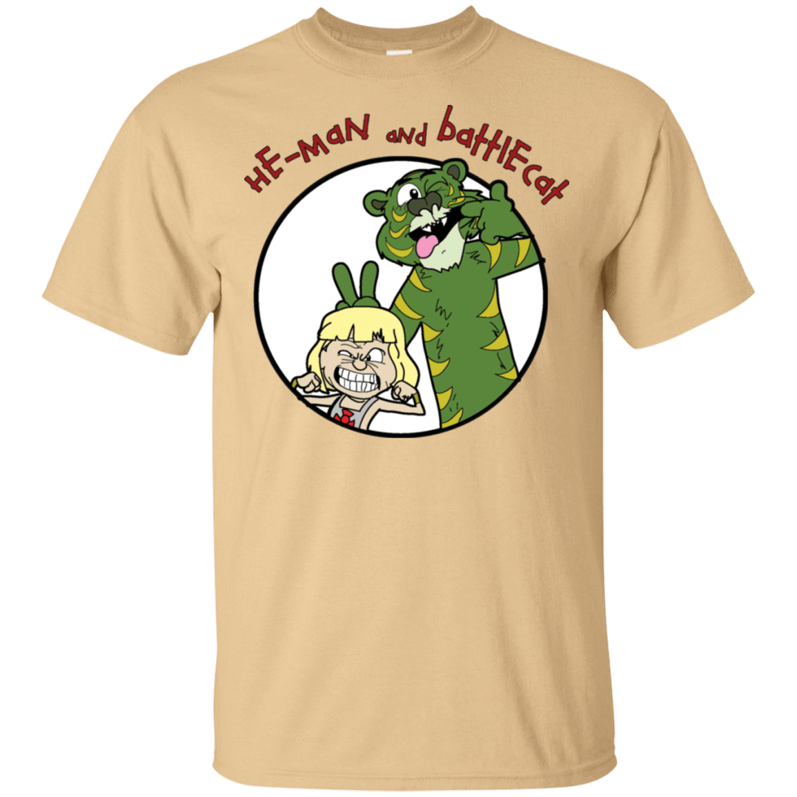 T-Shirts Vegas Gold / S He Man and Battlecat T-Shirt