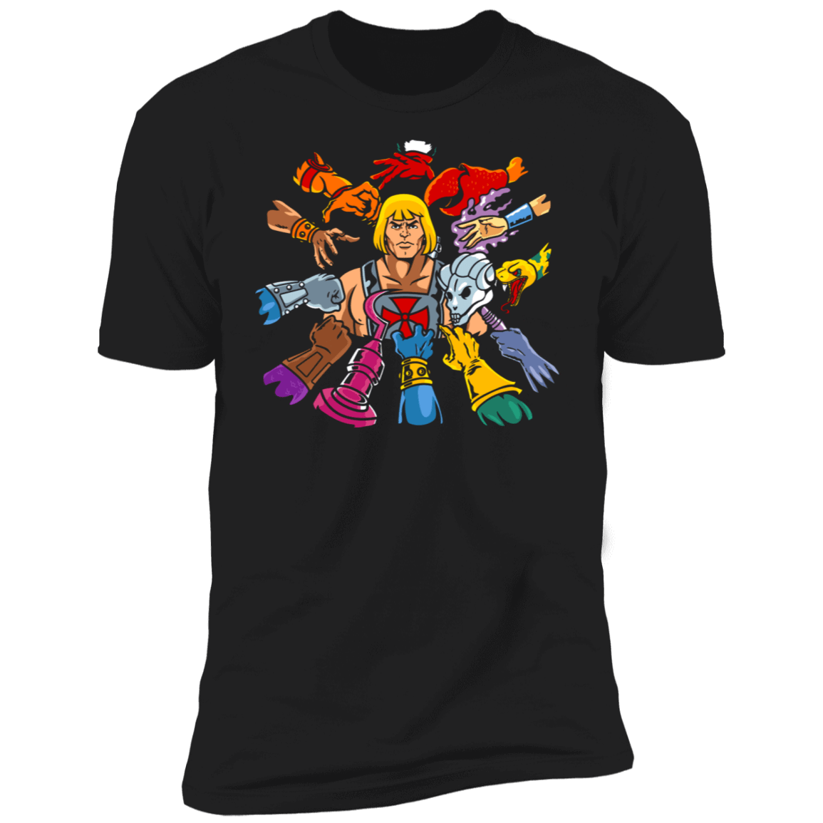 T-Shirts Black / X-Small He Wick Men's Premium T-Shirt