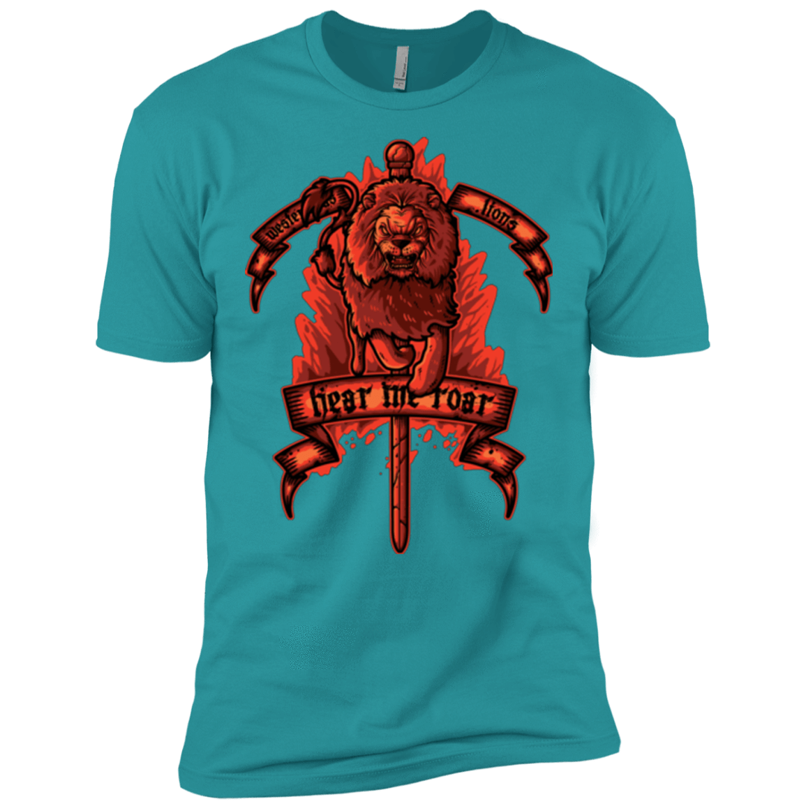 T-Shirts Tahiti Blue / X-Small HEAR ME ROAR Men's Premium T-Shirt