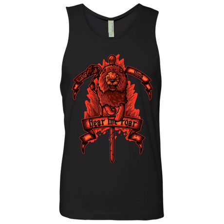 T-Shirts Black / Small HEAR ME ROAR Men's Premium Tank Top